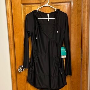Brand new with tags! A black light weight swim cover up. Size MEDIUM.